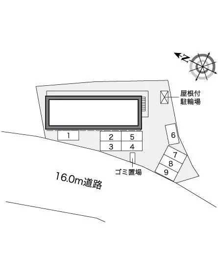 岩国市平田４丁目 月極駐車場